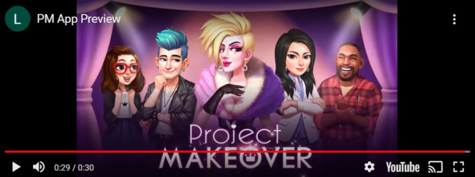 Project Makeover - casual game