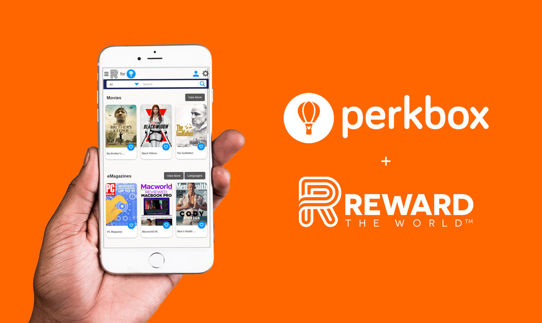 Reward the World™ & Perkbox join forces to bring digital entertainment to employee rewards programs