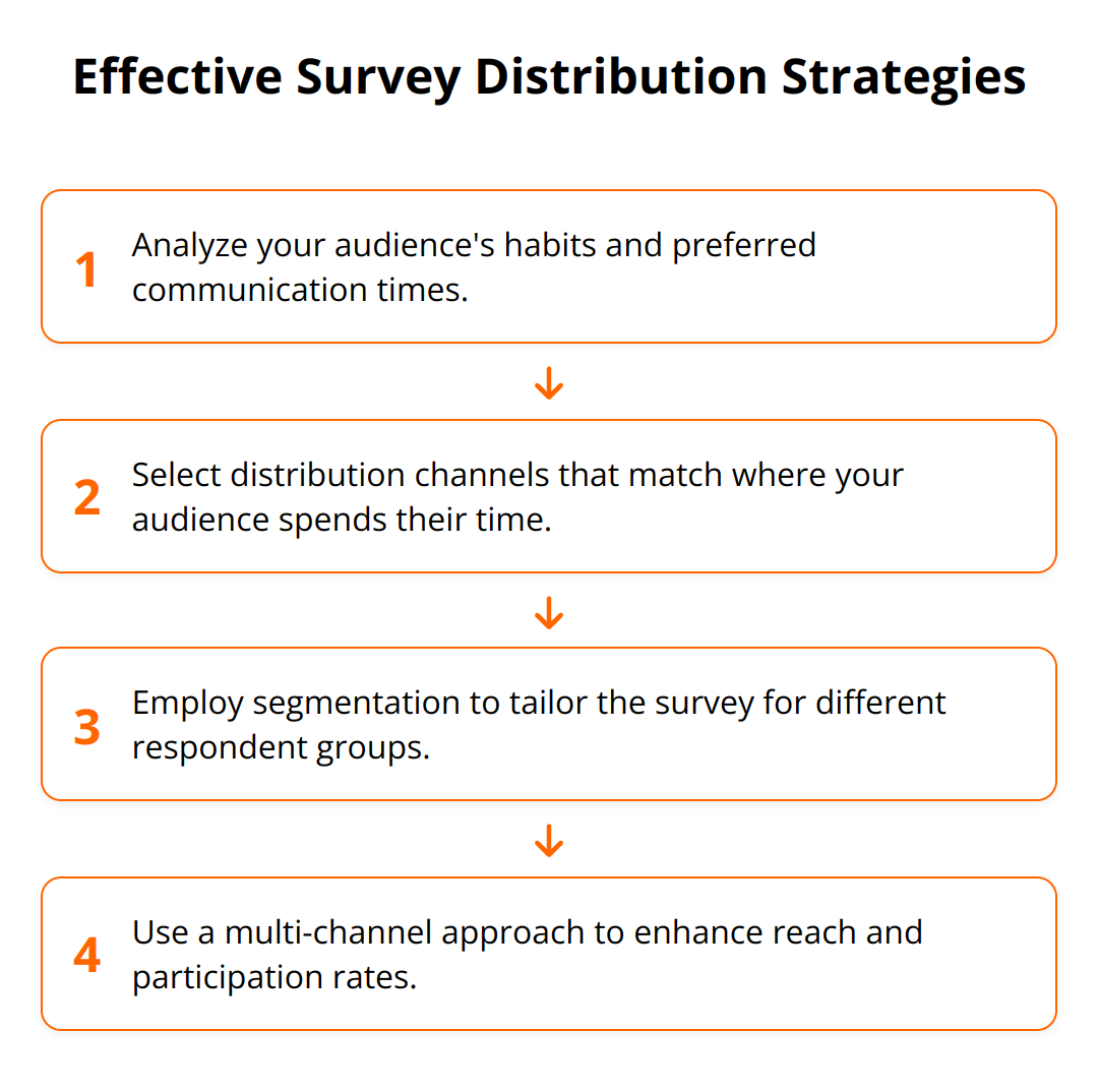 Flow Chart - Effective Survey Distribution Strategies
