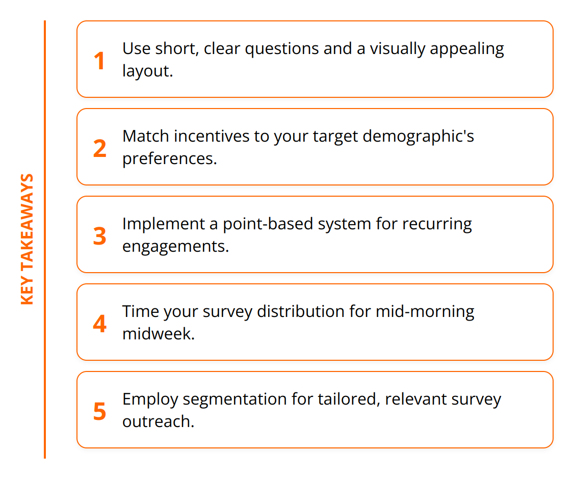 Key Takeaways - Boosting Survey Participation: Essential Guide
