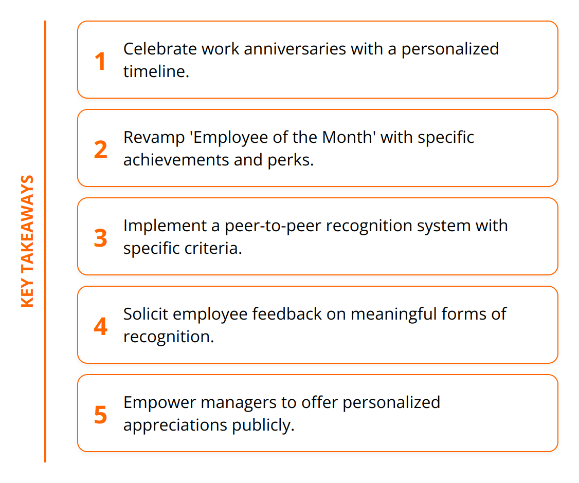 Key Takeaways - Employee Recognition Ideas [Pro Tips]