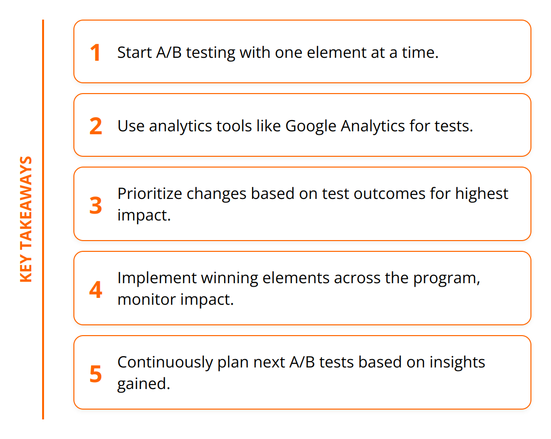 Key Takeaways - How to Use A/B Testing to Improve Your Reward Program