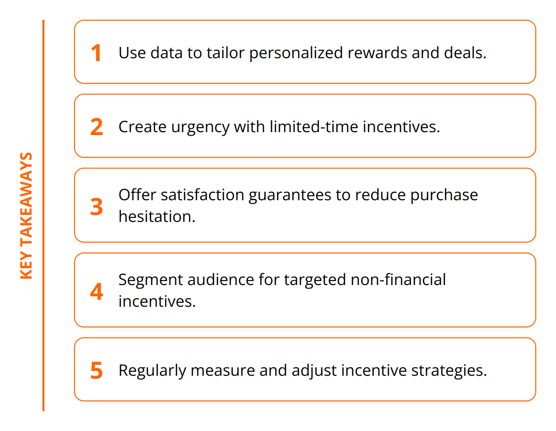 Key Takeaways - Why Incentives are Crucial for Increasing Sales Conversion