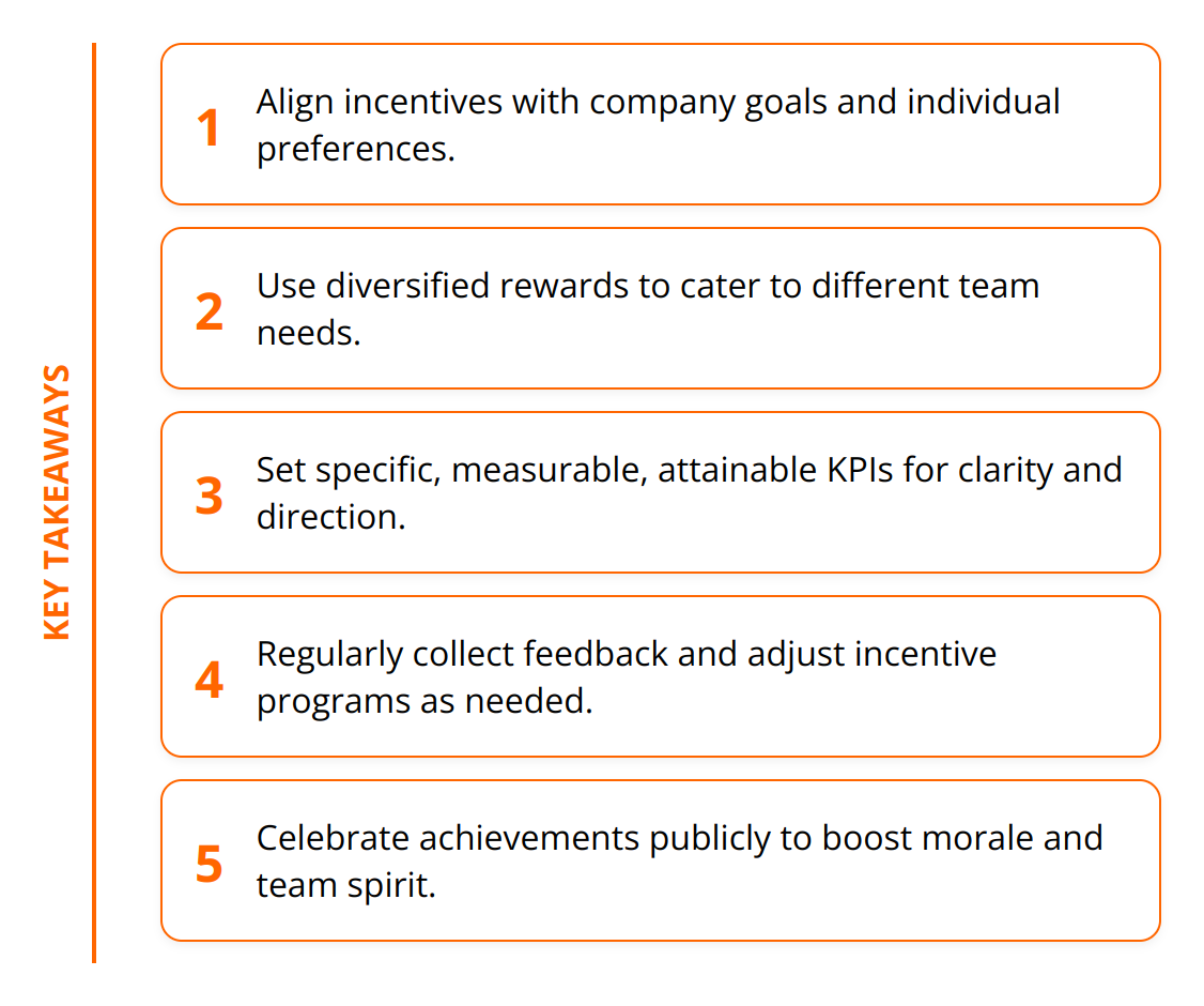 Key Takeaways - Why SMEs Should Implement Employee Incentive Programs