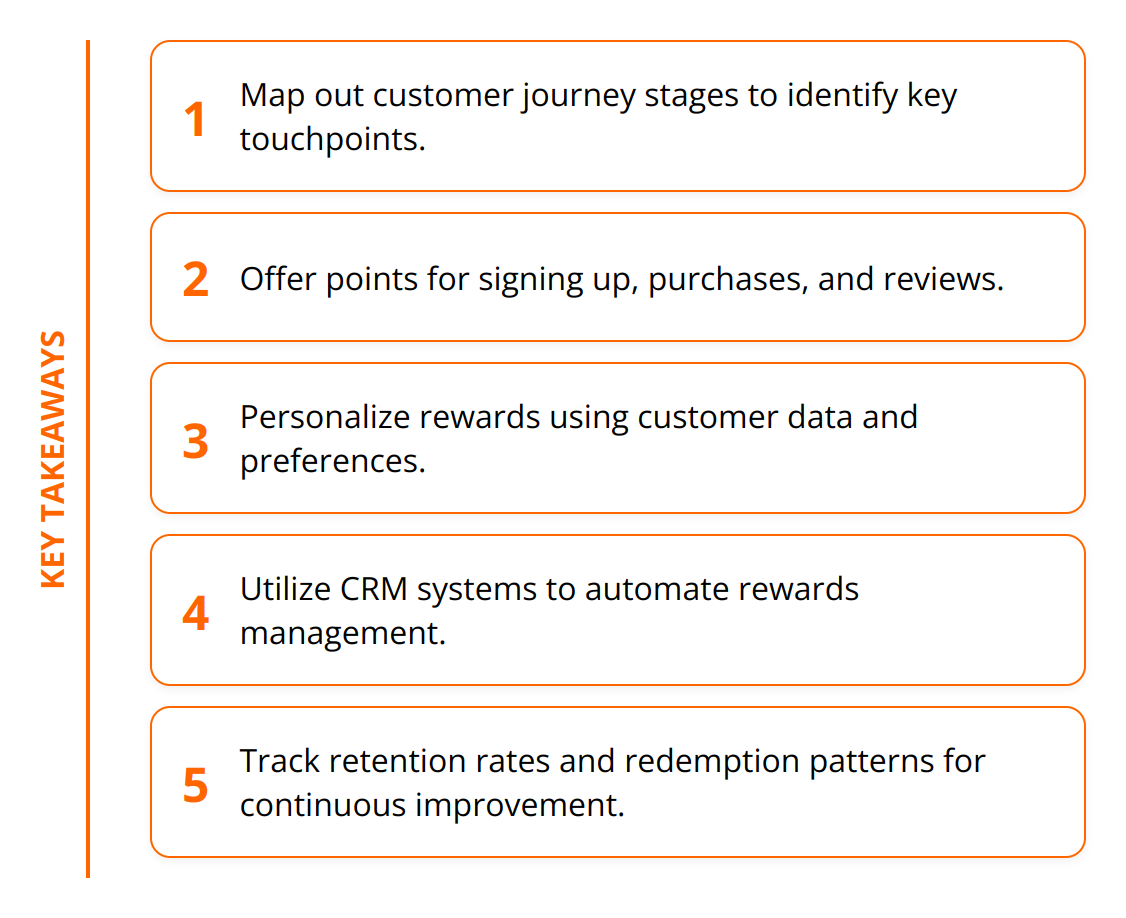 Key Takeaways - Customer Journey Reward Points: Practical Tips