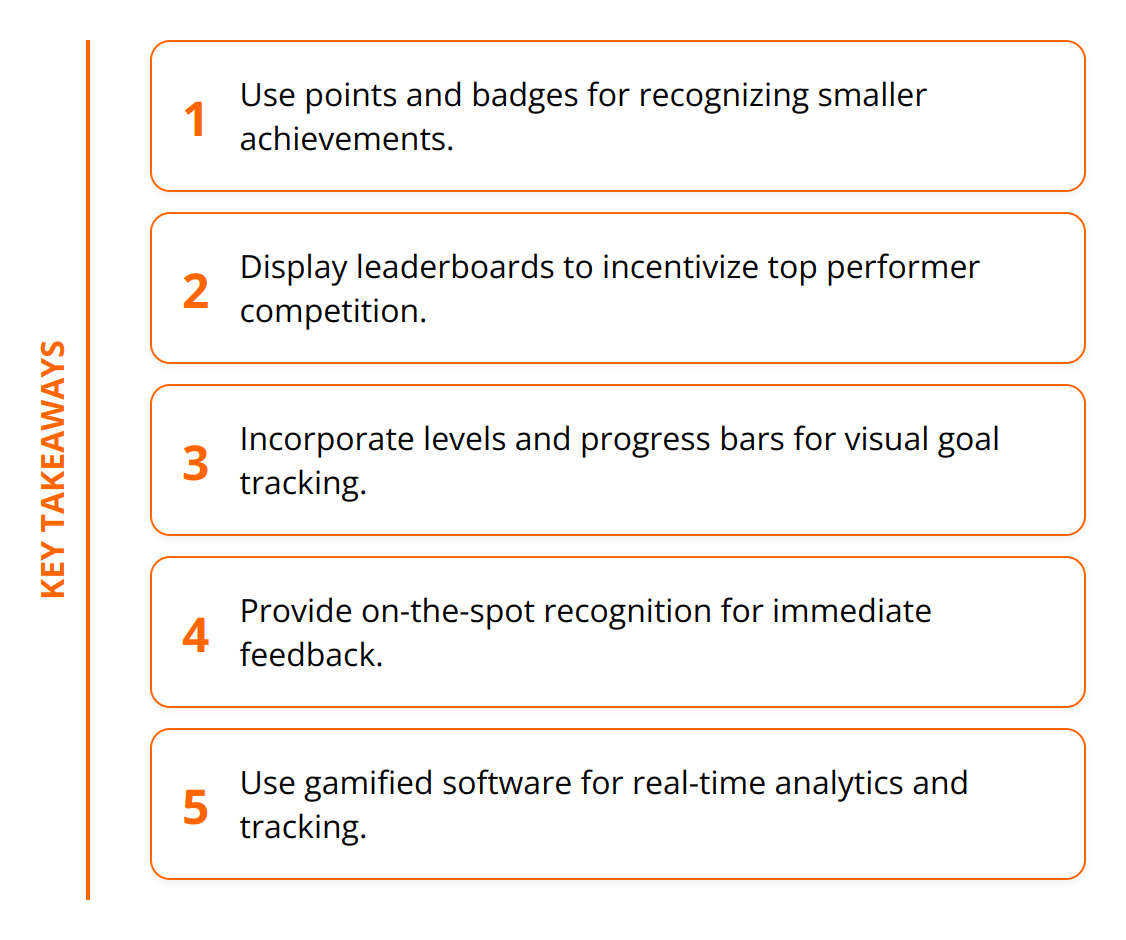 Key Takeaways - How to Use Gamification in Employee Rewards