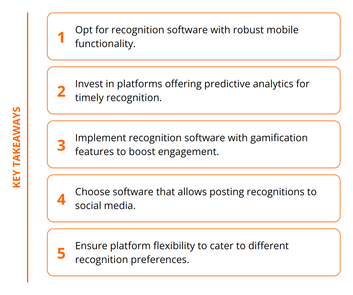 Key Takeaways - What Trends Are Shaping Employee Recognition Software