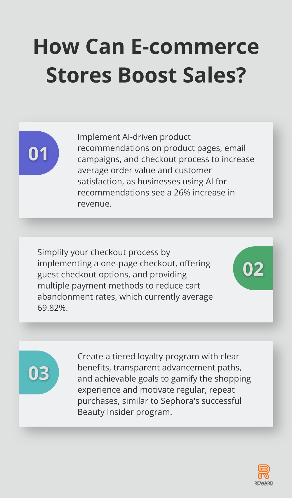 Infographic: How Can E-commerce Stores Boost Sales? - ecommerce and customer loyalty